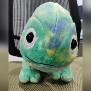 Tie-Dye Chameleon Build-A-Bear Stuffed Animal - Blue / Green - 17" inch